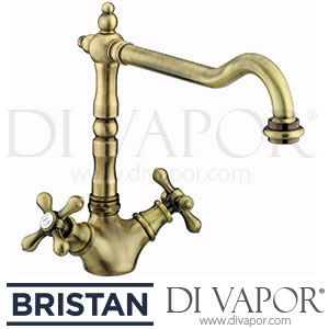 Bristan K SNK EF ABRZ TO Colonial Easyfit Sink Mixer - Antique Bronze Kitchen Tap Spare Parts